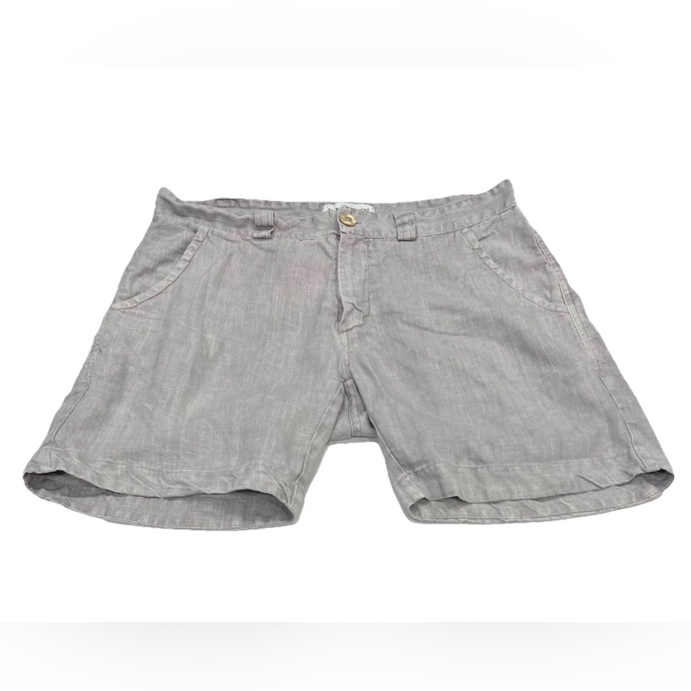 Haris Cotton 100% Linen Shorts Small Beach Summer Outdoors Greece